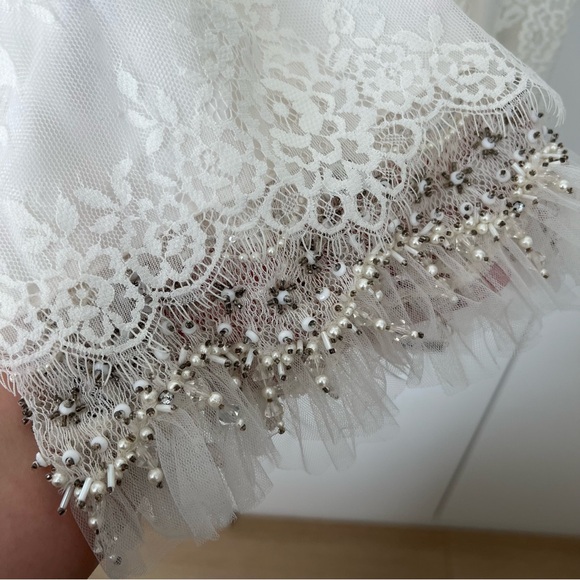 Alice + Olivia lace embellished dress, size L, never worn - Picture 10 of 13